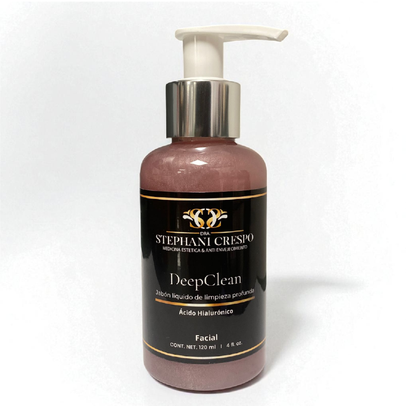 Jabón Facial de Limpieza Profunda con Ácido Hialurónico